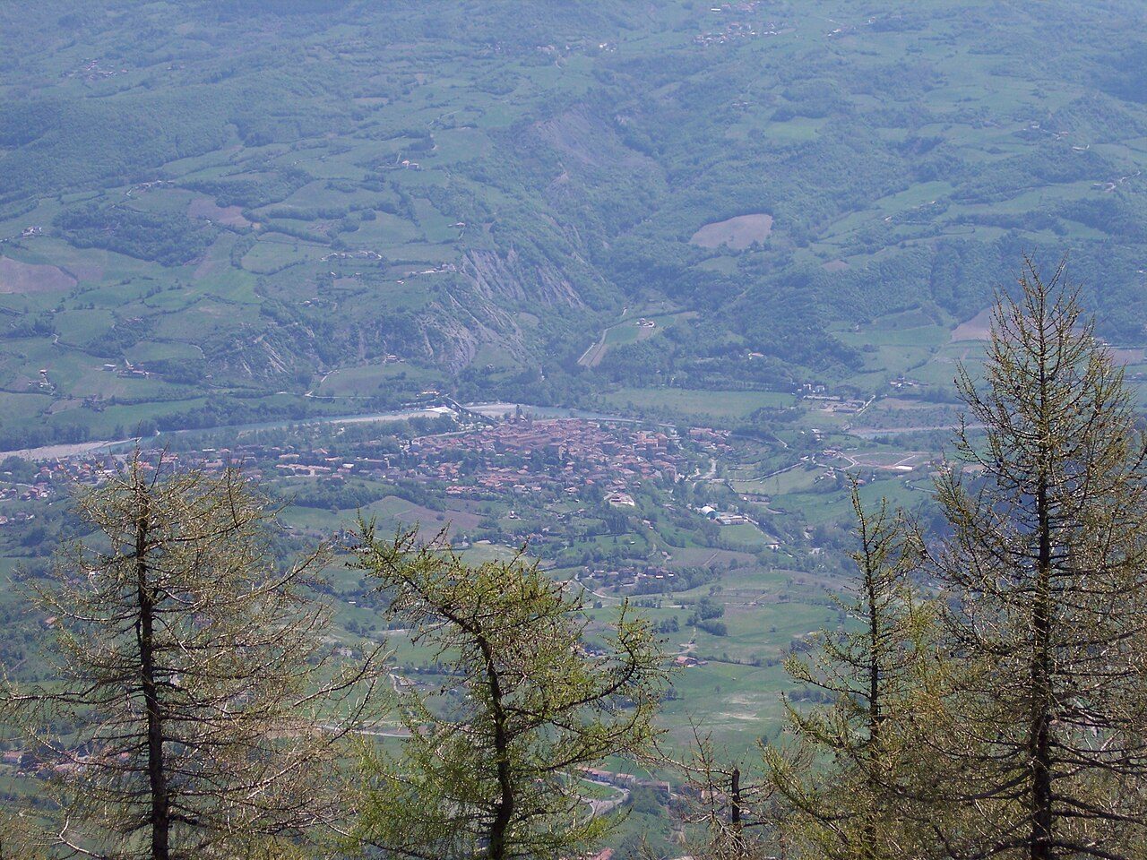 Panorama su Bobbio