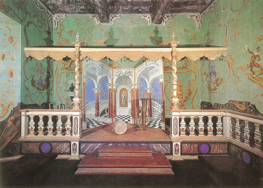 Castello-palazzo Scotti e teatrino Ruspoli Gramont
